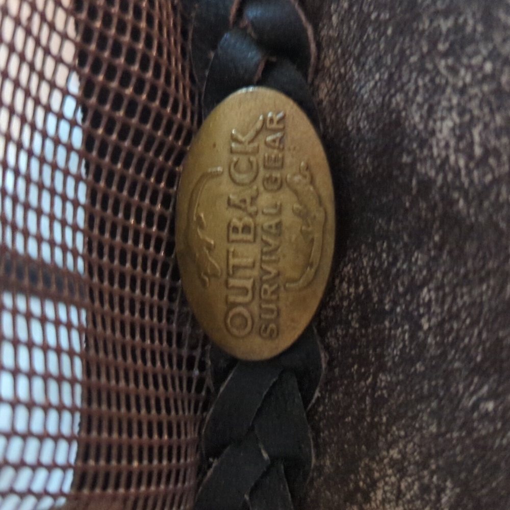 Leather Outback Hat - image 3